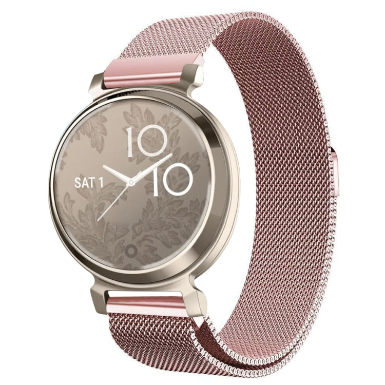 For Garmin Lily 2 14mm Milan Stainless Steel Watch Band