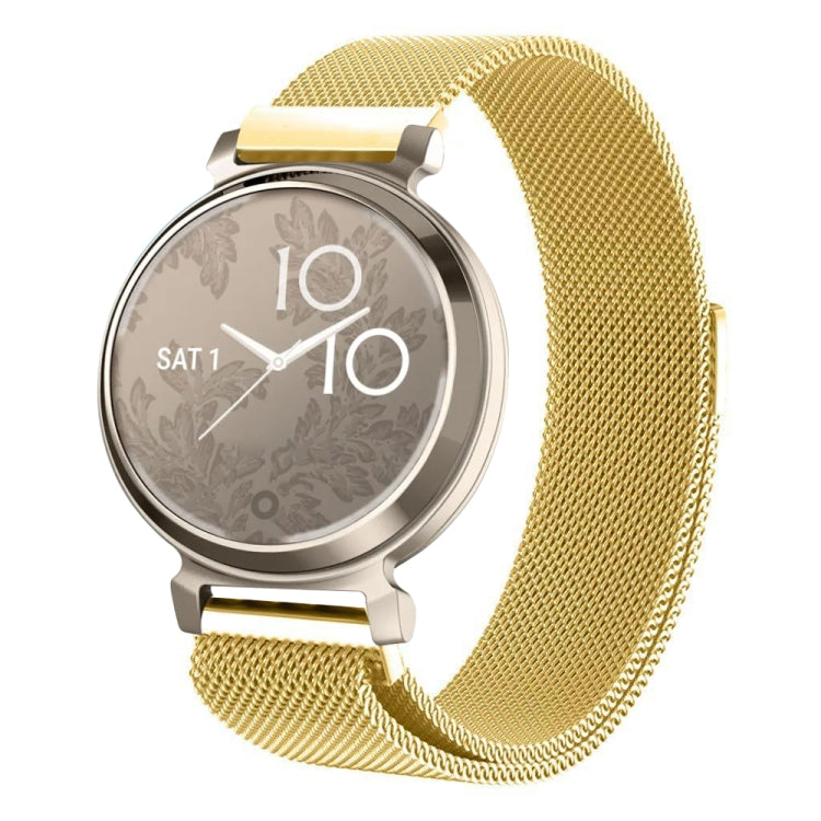 For Garmin Lily 2 14mm Milan Stainless Steel Watch Band
