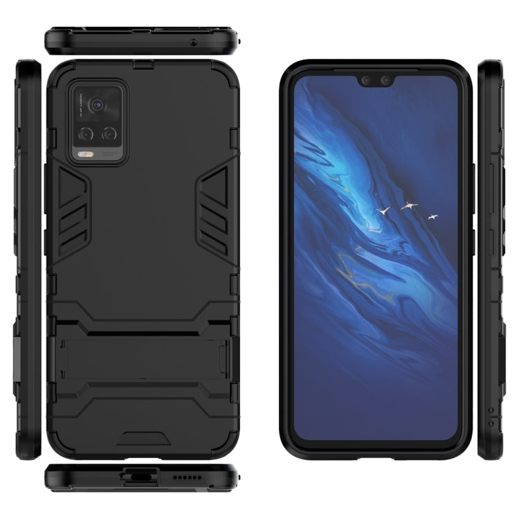 For Vivo S7 5G PC + TPU Shockproof Protective Case with Holder