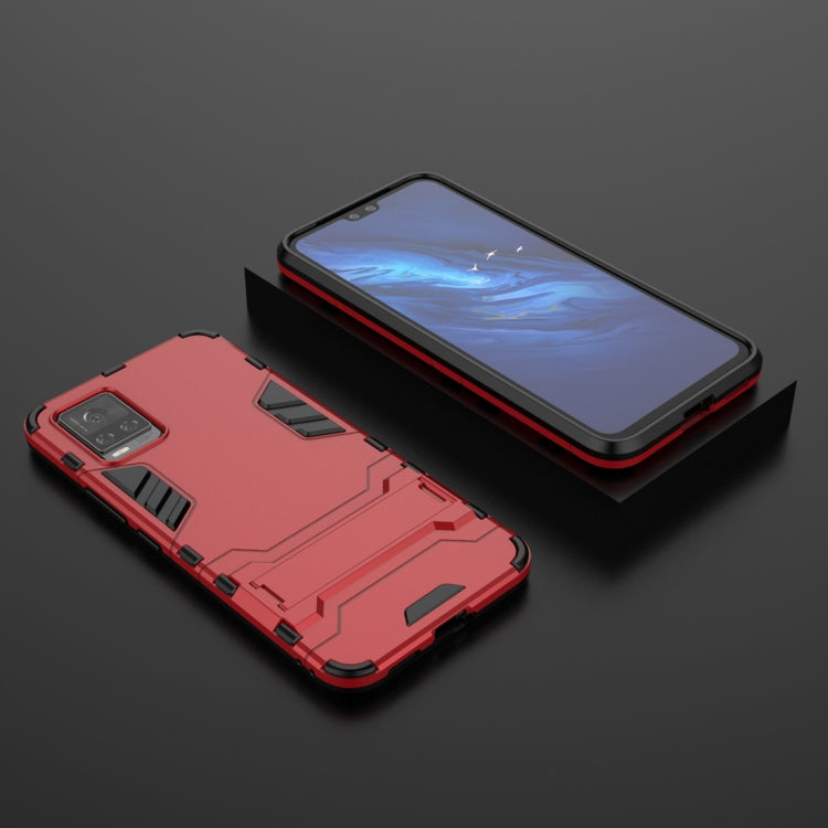 For Vivo S7 5G PC + TPU Shockproof Protective Case with Holder