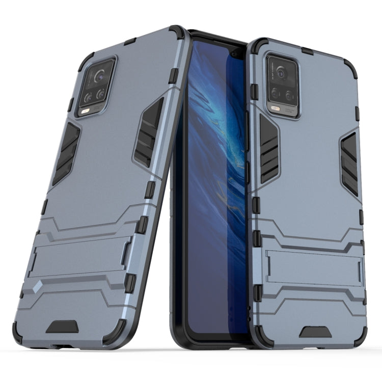 For Vivo S7 5G PC + TPU Shockproof Protective Case with Holder