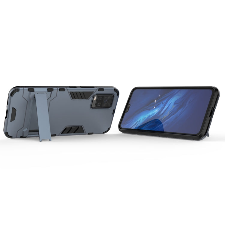 For Vivo S7 5G PC + TPU Shockproof Protective Case with Holder