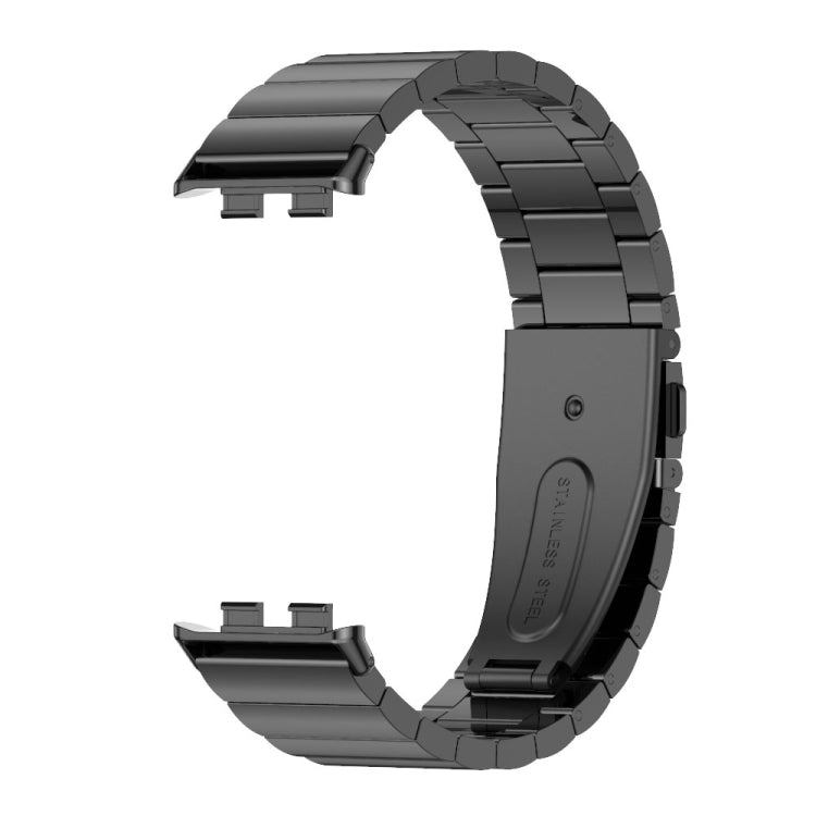 For Honor Band 10 / 9 MIJOBS Bamboo Stainless Steel Watch Band