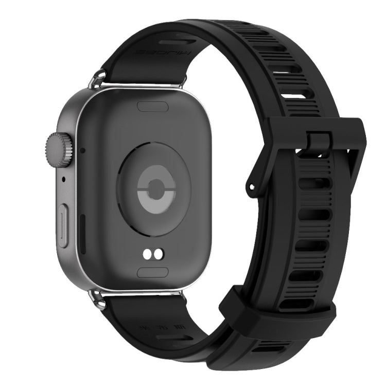 For Huawei Watch Fit3 MIJOBS Flat Hole Silicone Watch Band