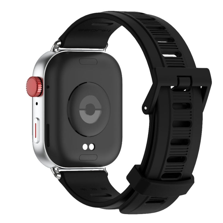 For Huawei Watch Fit3 MIJOBS Flat Hole Silicone Watch Band