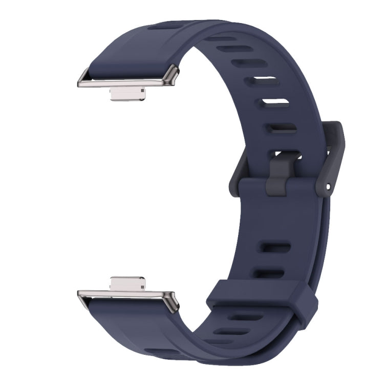 For Huawei Watch Fit3 MIJOBS Flat Hole Silicone Watch Band