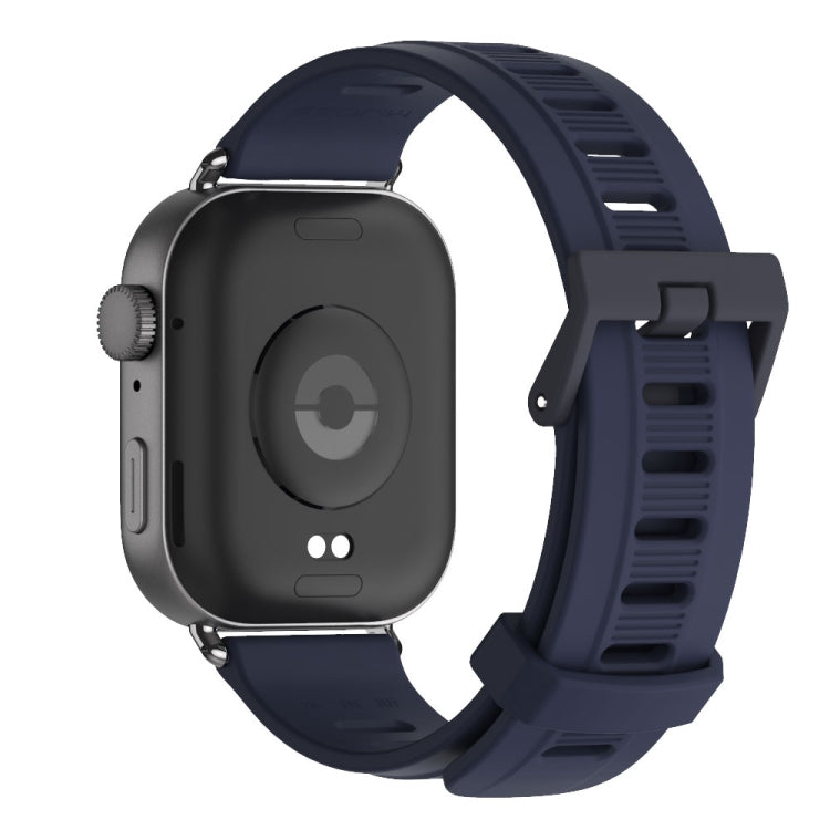 For Huawei Watch Fit3 MIJOBS Flat Hole Silicone Watch Band