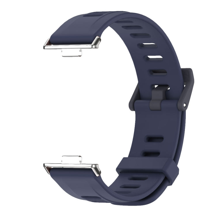 For Huawei Watch Fit3 MIJOBS Flat Hole Silicone Watch Band