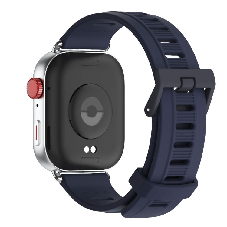 For Huawei Watch Fit3 MIJOBS Flat Hole Silicone Watch Band