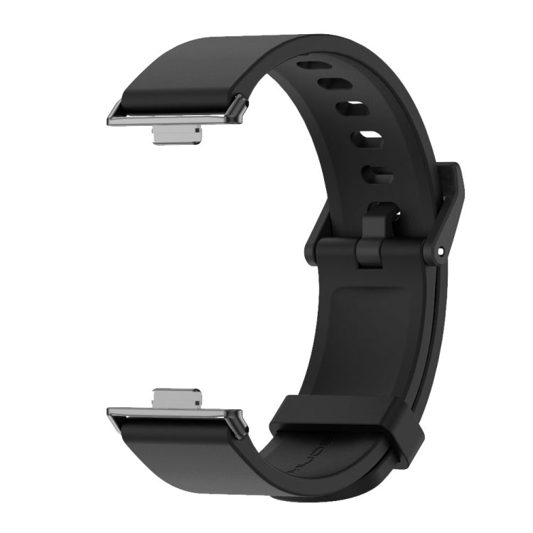 For Huawei Watch Fit3 MIJOBS Solid Color Silicone Watch Band