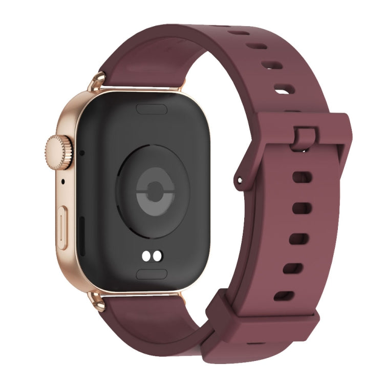 For Huawei Watch Fit3 MIJOBS Solid Color Silicone Watch Band