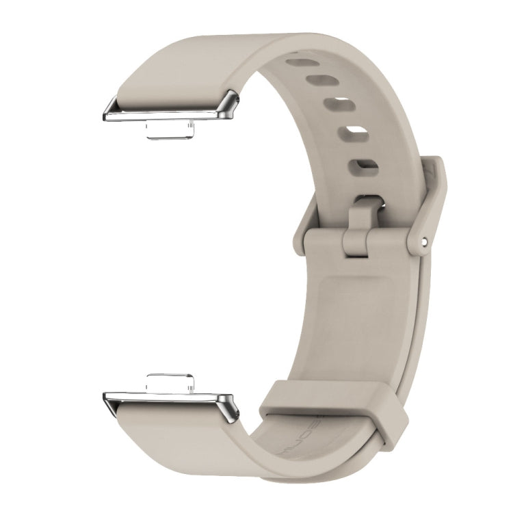 For Huawei Watch Fit3 MIJOBS Solid Color Silicone Watch Band