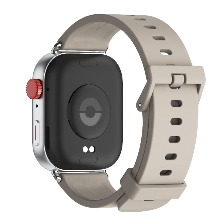 For Huawei Watch Fit3 MIJOBS Solid Color Silicone Watch Band