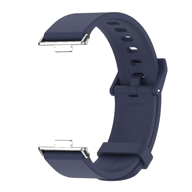 For Huawei Watch Fit3 MIJOBS Solid Color Silicone Watch Band