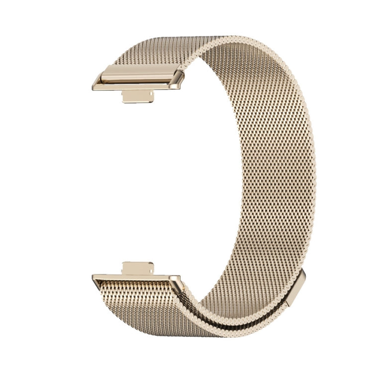 For Huawei Watch Fit3 MIJOBS Milan Magnetic Stainless Steel Watch Band