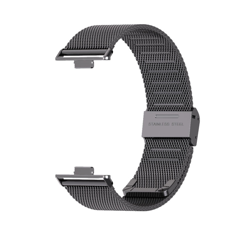 For Huawei Watch Fit3 MIJOBS Milan Buckle Stainless Steel Watch Band