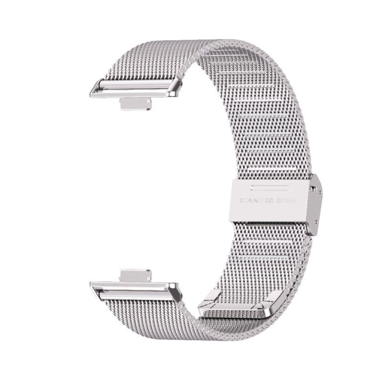 For Huawei Watch Fit3 MIJOBS Milan Buckle Stainless Steel Watch Band