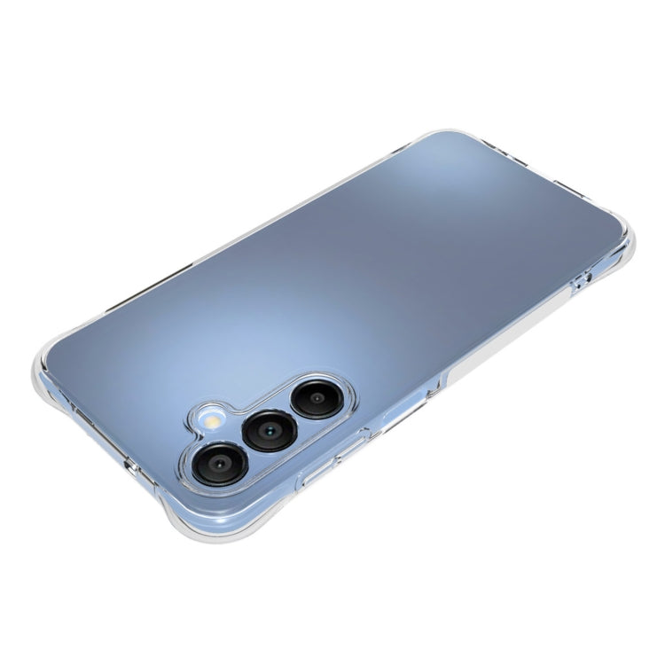 For Samsung Galaxy A16 5G Shockproof Non-slip Thickening TPU Phone Case - Transparent