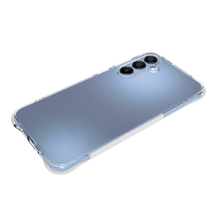 For Samsung Galaxy A16 5G Shockproof Non-slip Thickening TPU Phone Case - Transparent
