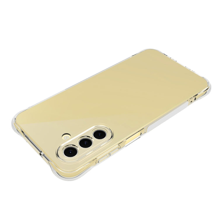 For Samsung Galaxy A26 5G Shockproof Non-slip Thickening TPU Phone Case - Transparent