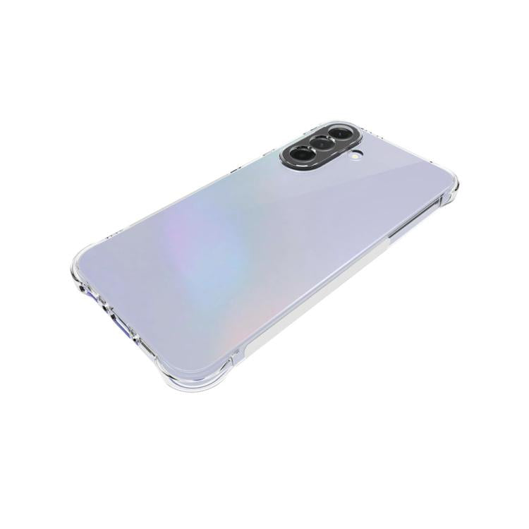 For Samsung Galaxy A37 5G Shockproof Non-slip Thickening TPU Phone Case - Transparent