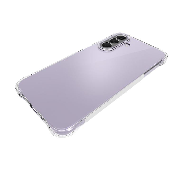 For Samsung Galaxy A27 5G Shockproof Non-slip Thickening TPU Phone Case - Transparent