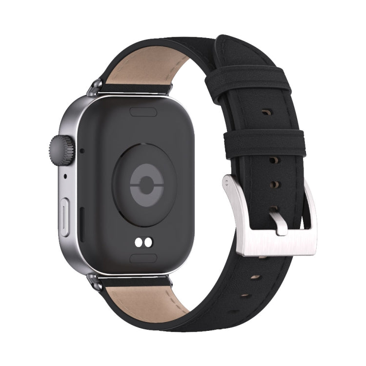 For Huawei Watch Fit3 MIJOBS Genuine Leather Watch Band