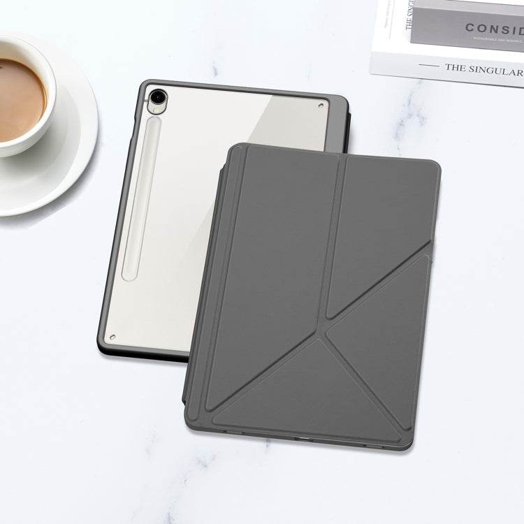 For Samsung Galaxy Tab S10 Lite / S10 FE DUX DUCIS Magi Series Smart Leather Tablet Case