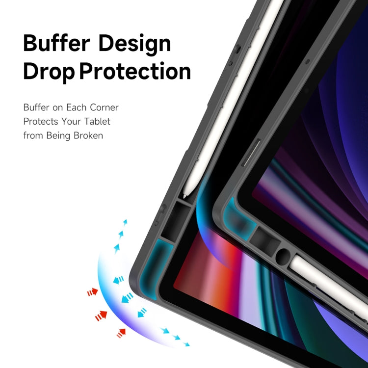 For Samsung Galaxy Tab S10 Lite / S10 FE DUX DUCIS Magi Series Smart Leather Tablet Case