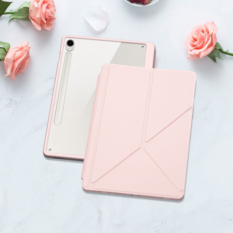For Samsung Galaxy Tab S10 Lite / S10 FE DUX DUCIS Magi Series Smart Leather Tablet Case