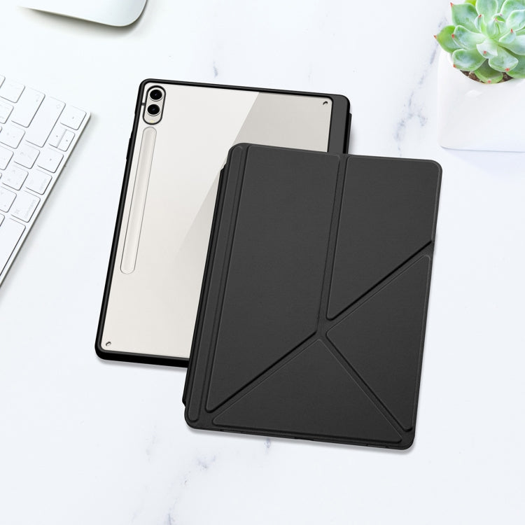 For Samsung Galaxy Tab S9+ / S9 FE+ DUX DUCIS Magi Series Smart Leather Tablet Case