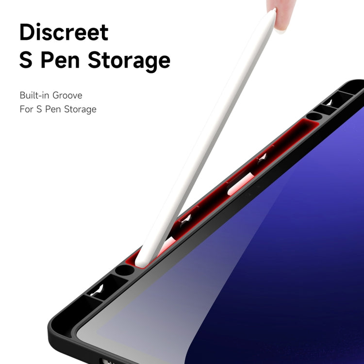 For Samsung Galaxy Tab S10+ DUX DUCIS Magi Series Smart Leather Tablet Case