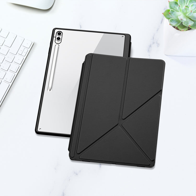 For Samsung Galaxy Tab S10 Ultra DUX DUCIS Magi Series Smart Leather Tablet Case