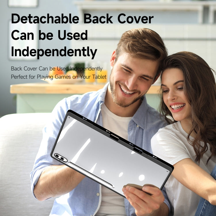 For Samsung Galaxy Tab S10 Ultra DUX DUCIS Magi Series Smart Leather Tablet Case