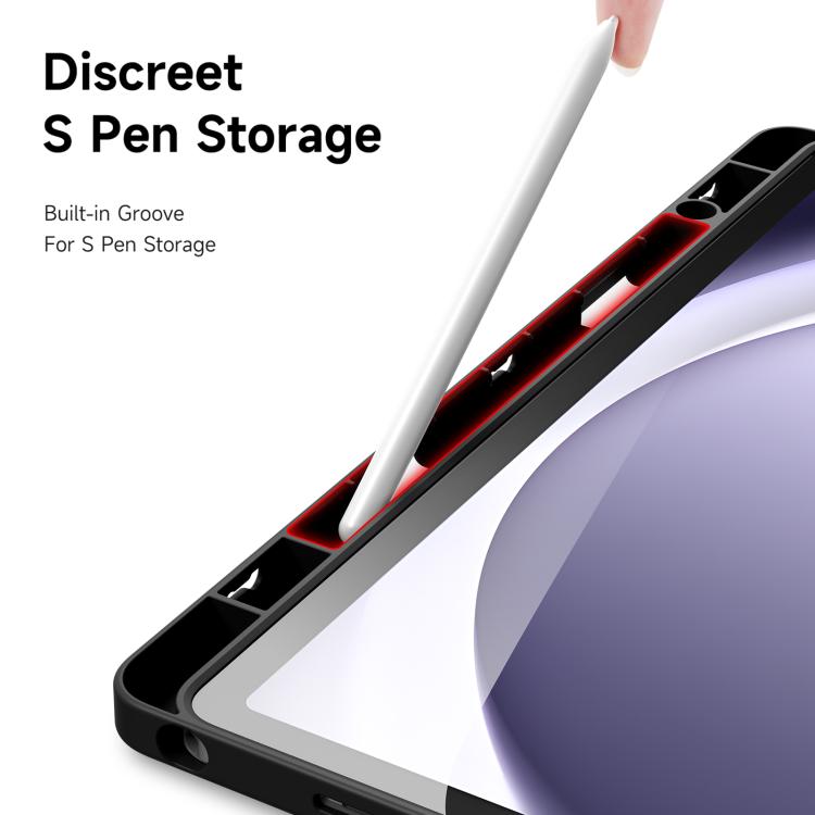 For Samsung Galaxy Tab A11+ / A9+ DUX DUCIS Magi Series Smart Leather Tablet Case