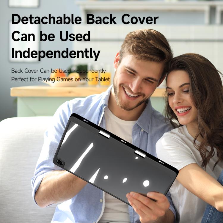 For Samsung Galaxy Tab A11+ / A9+ DUX DUCIS Magi Series Smart Leather Tablet Case