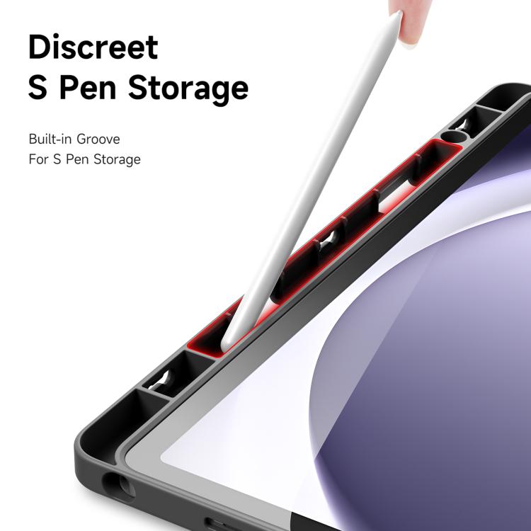 For Samsung Galaxy Tab A11+ / A9+ DUX DUCIS Magi Series Smart Leather Tablet Case