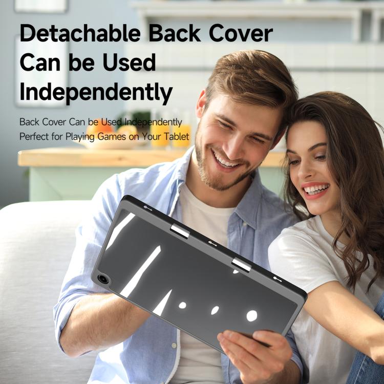 For Samsung Galaxy Tab A11+ / A9+ DUX DUCIS Magi Series Smart Leather Tablet Case