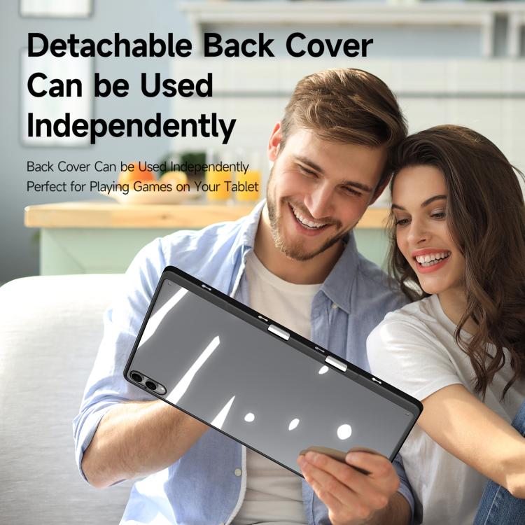 For Samsung Galaxy Tab S11 Ultra DUX DUCIS Magi Series Smart Leather Tablet Case