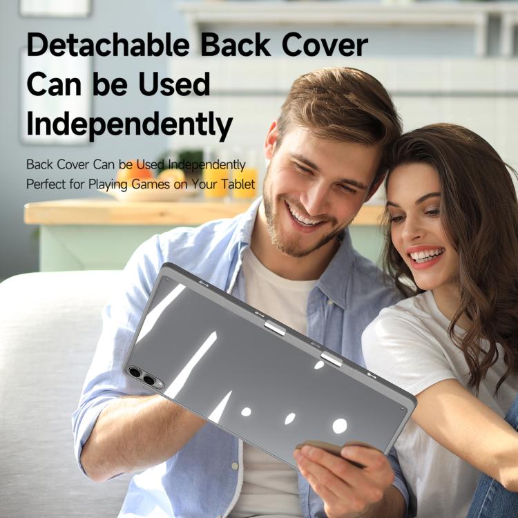 For Samsung Galaxy Tab S11 Ultra DUX DUCIS Magi Series Smart Leather Tablet Case