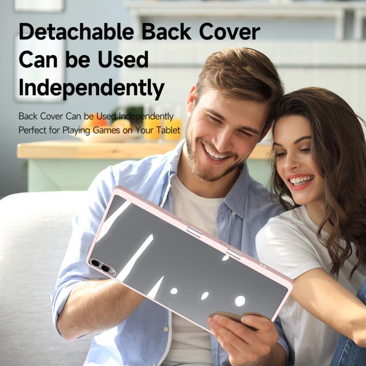 For Samsung Galaxy Tab S11 Ultra DUX DUCIS Magi Series Smart Leather Tablet Case
