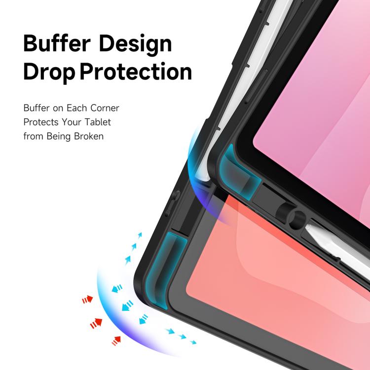 For Samsung Galaxy Tab S11 DUX DUCIS Magi Series Smart Leather Tablet Case
