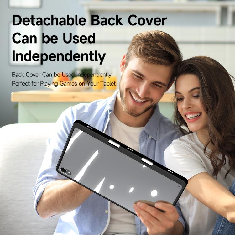 For Samsung Galaxy Tab S11 DUX DUCIS Magi Series Smart Leather Tablet Case
