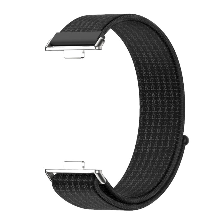 For Huawei Watch Fit3 MIJOBS Breathable Nylon Loop Watch Band