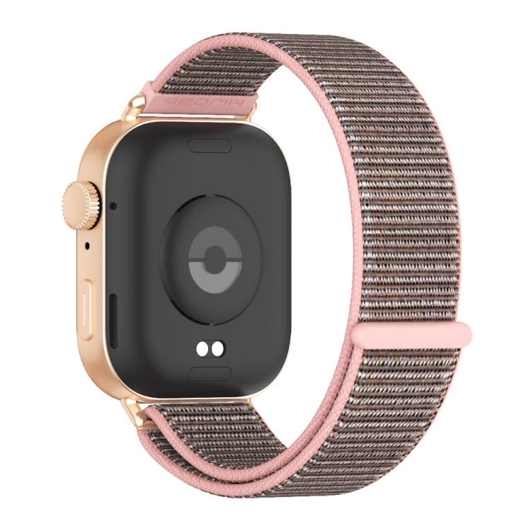 For Huawei Watch Fit3 MIJOBS Breathable Nylon Loop Watch Band