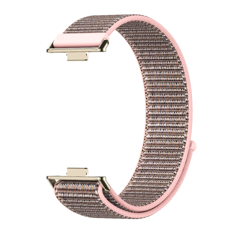 For Huawei Watch Fit3 MIJOBS Breathable Nylon Loop Watch Band