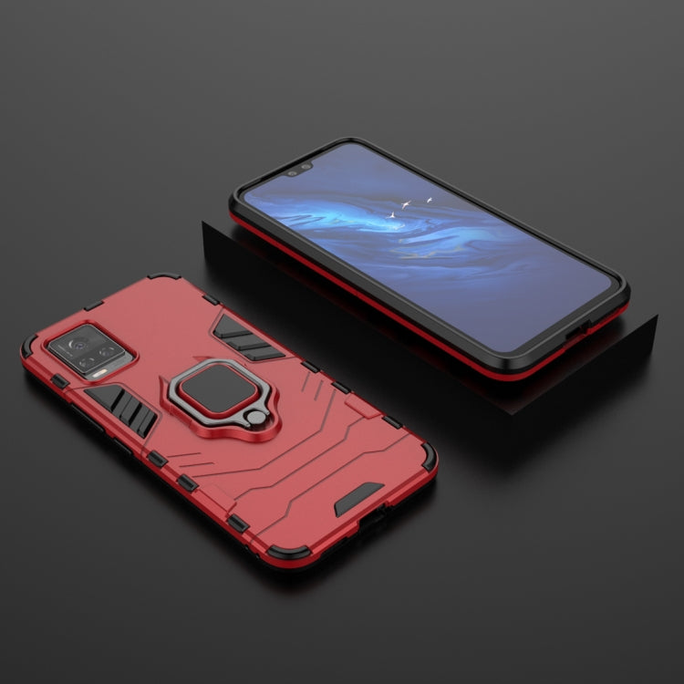 For Vivo S7 5G PC + TPU Anti-fall Protective Case with Ring Holder