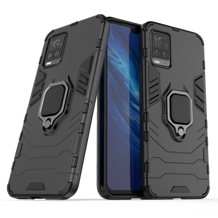 For Vivo S7 5G PC + TPU Anti-fall Protective Case with Ring Holder