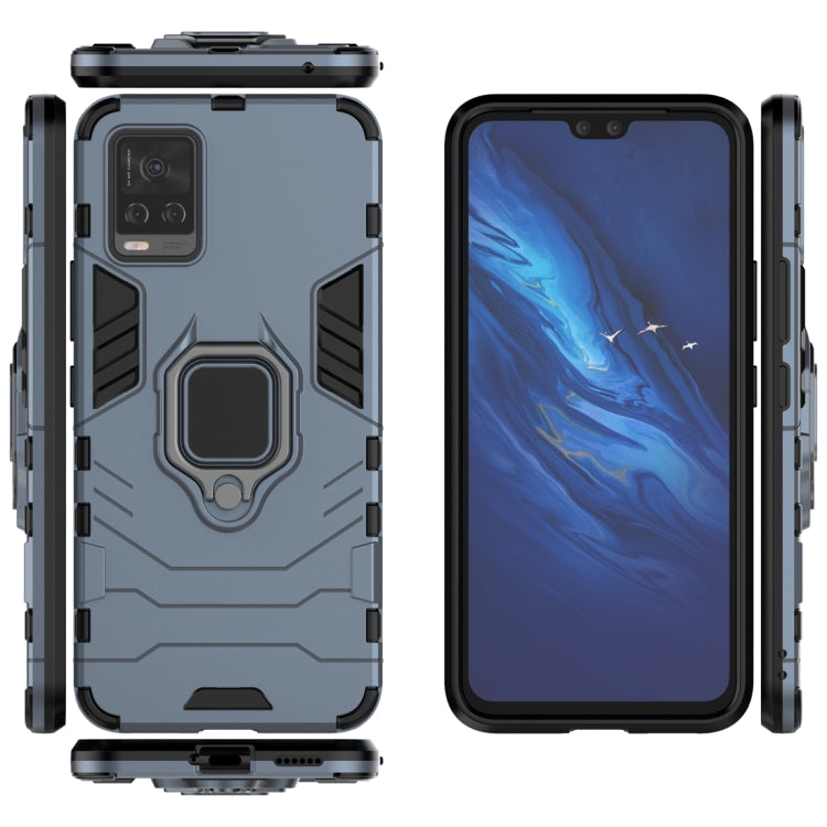 For Vivo S7 5G PC + TPU Anti-fall Protective Case with Ring Holder