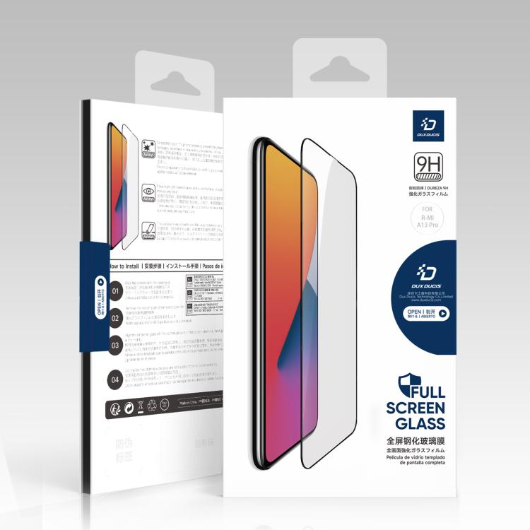For Redmi A3 Pro 10pcs DUX DUCIS 0.33mm 9H Medium Alumina Tempered Glass Film